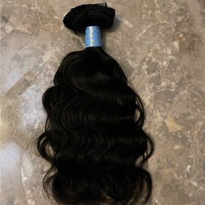 Top Quality Virgin Human Hair Body Wave clip ins hair 16''